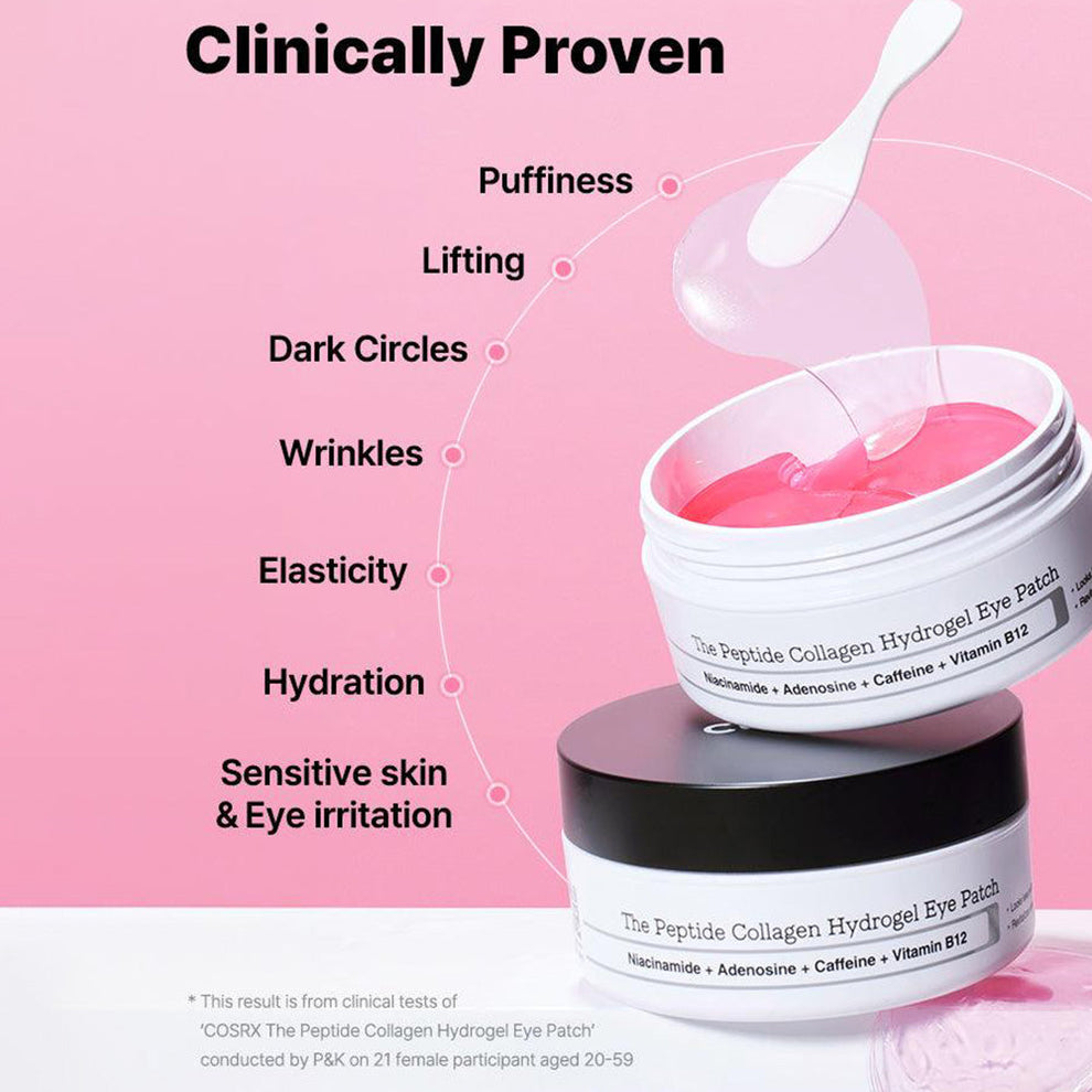 Peptide Collagen Hydrogel Eye Patch