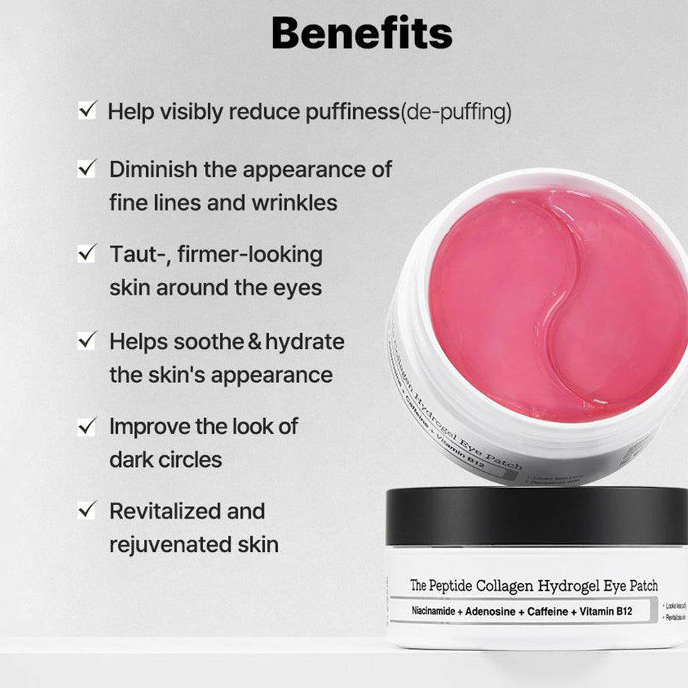 Peptide Collagen Hydrogel Eye Patch